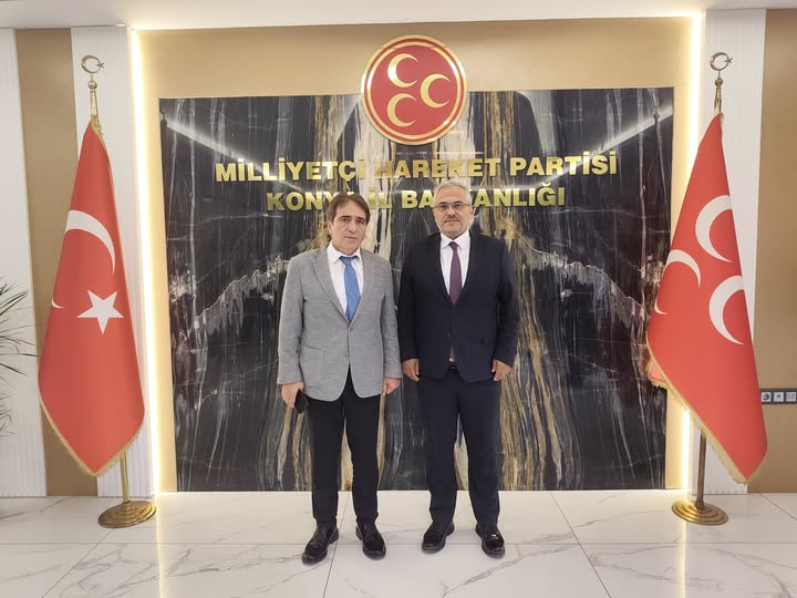 Rektör Prof. Dr. Erol Turan’dan   İl Başkanı Sedat Göncü’ye Hayırlı Olsun Ziyareti