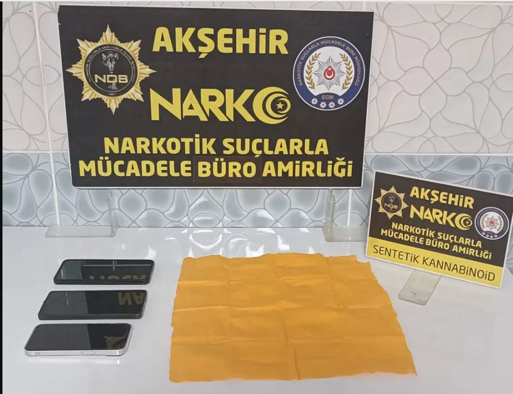 Konya Polisi Zehir Tacirlerine Geçit Vermiyor