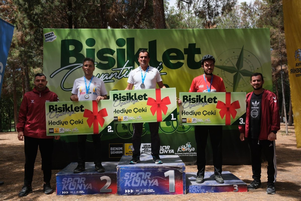 Konya Büyükşehir’in Bisiklet ve Aile Oryantiring Etkinlikleri Büyük Heyecana Sahne Oldu