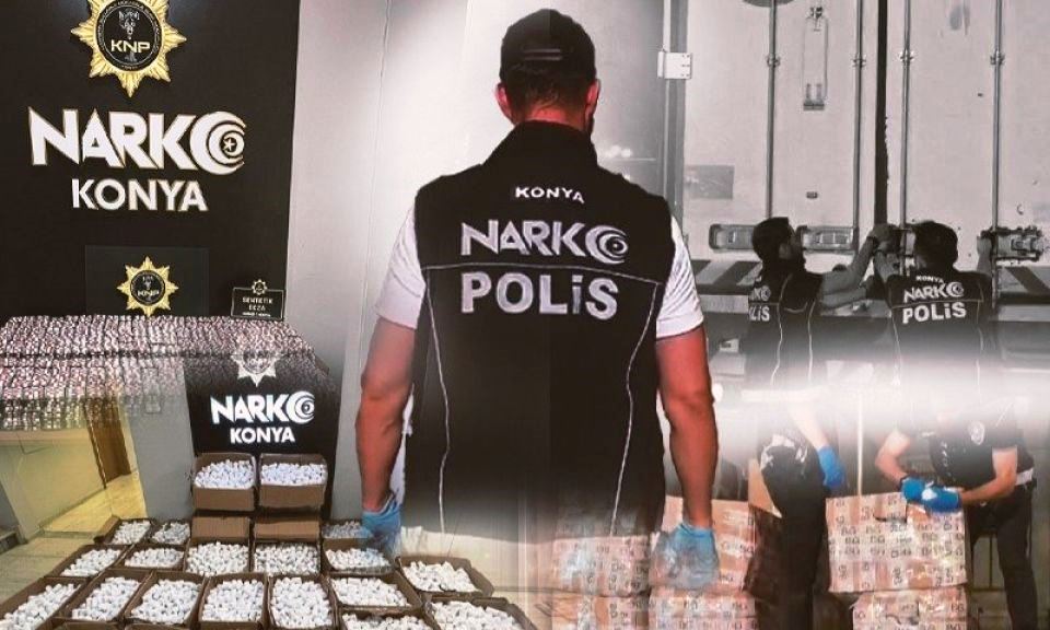Konya Dahil Uyuşturucu Satıcılarına Yönelik Dev oOperasyon
